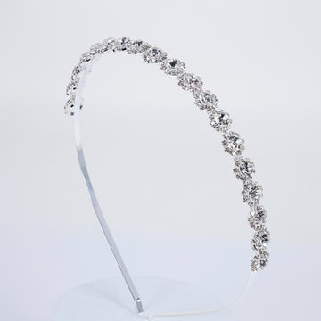 Swarovski Crystals Glimmer Grace Headband, Hair Vine Headband, Bridal Hair, Rhinestone Delicate Headband.